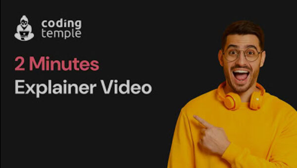 Explainer video for Coding Temple