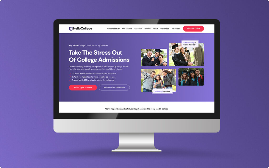 HelloCollege — project preview