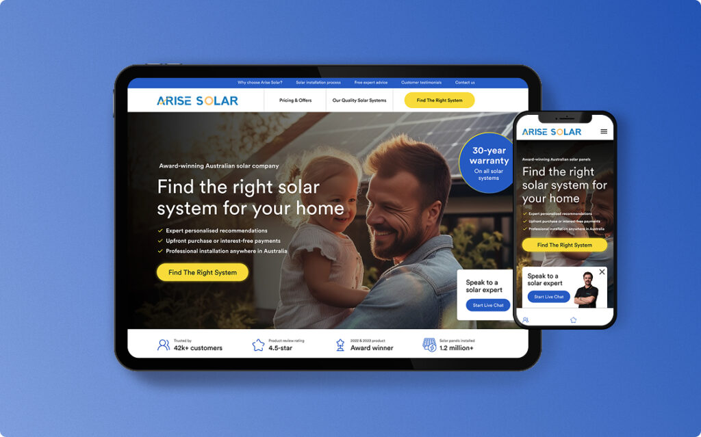 Arise Solar — project preview