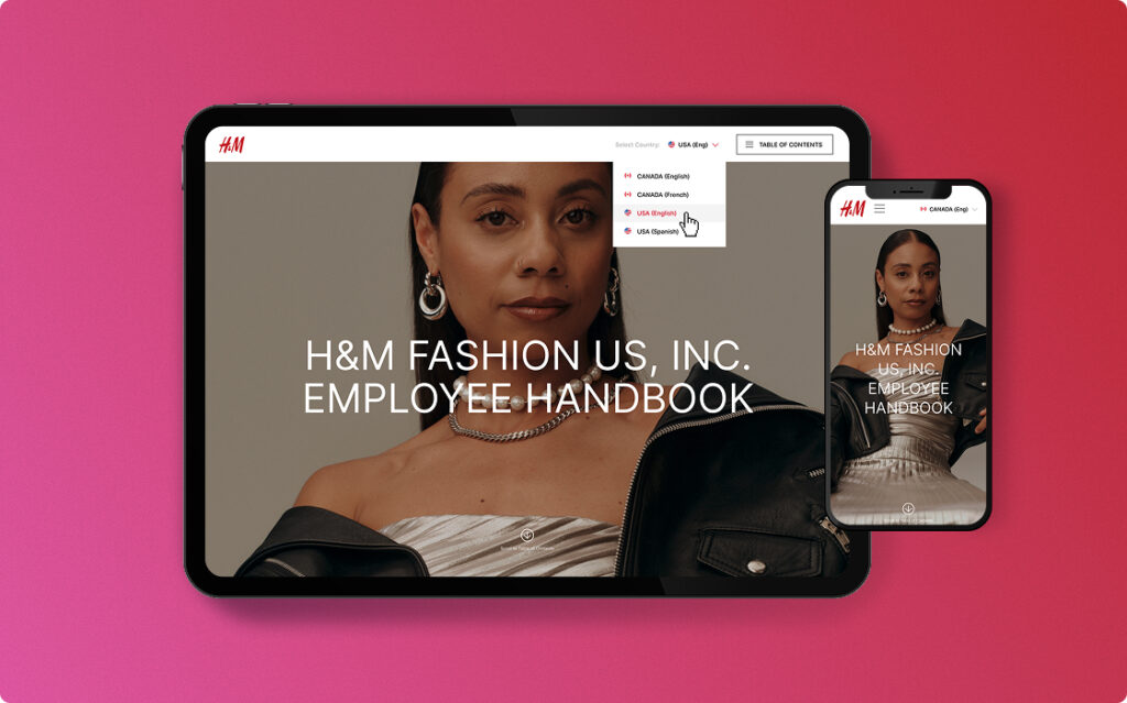 H&M — project preview